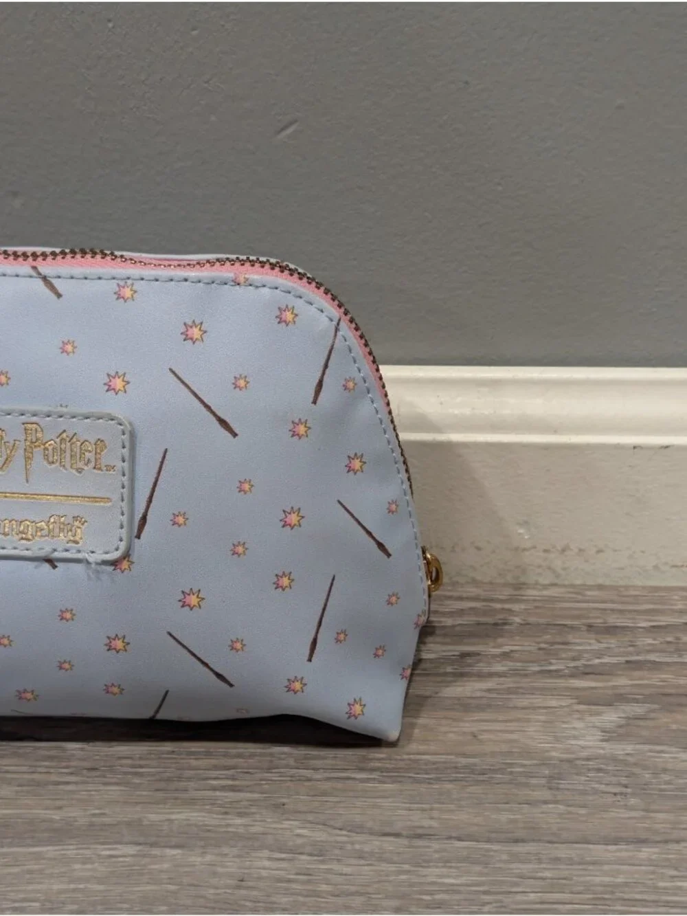 Loungefly Harry Potter Luna Lovegood Make Up Bag Pencil Case - Pre-Owned Blue